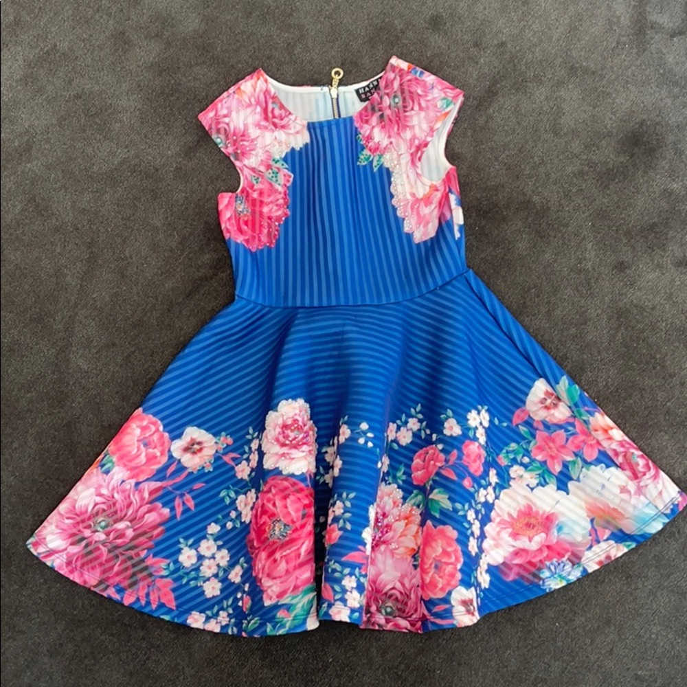 Hannah Banana Fit & Flare Dress Sz 7